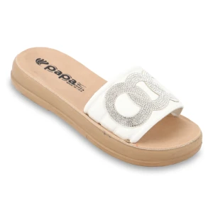 صندل رز 3 پاپا PU رنگبندی سفید