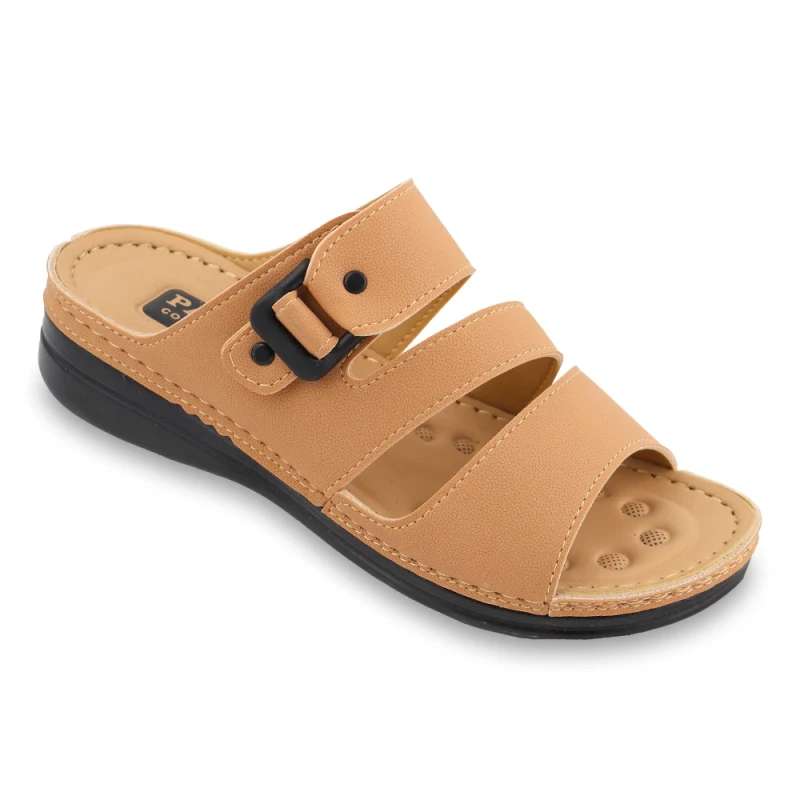 صندل شیدا 6 پاپا PU رنگبندی نسکافه ای