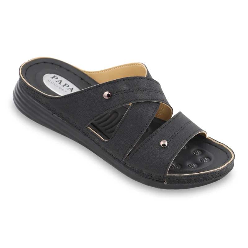 صندل 7005 پاپا PU رنگبندی مشکی