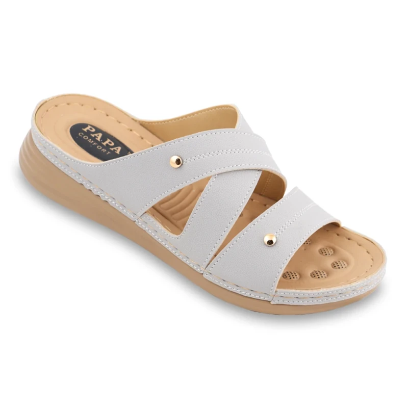 صندل 7005 پاپا PU رنگبندی طوسی