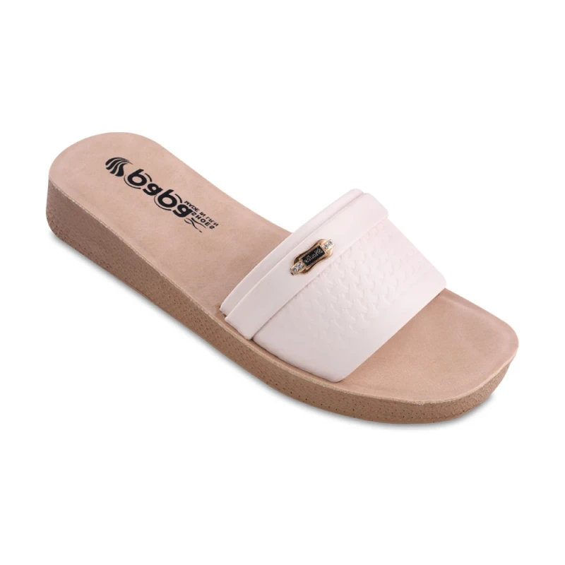 صندل مینو پاپا PU رنگبندی سفید