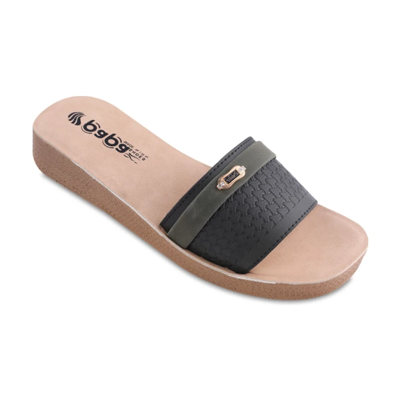 صندل مینو پاپا PU رنگبندی سبز یشمی