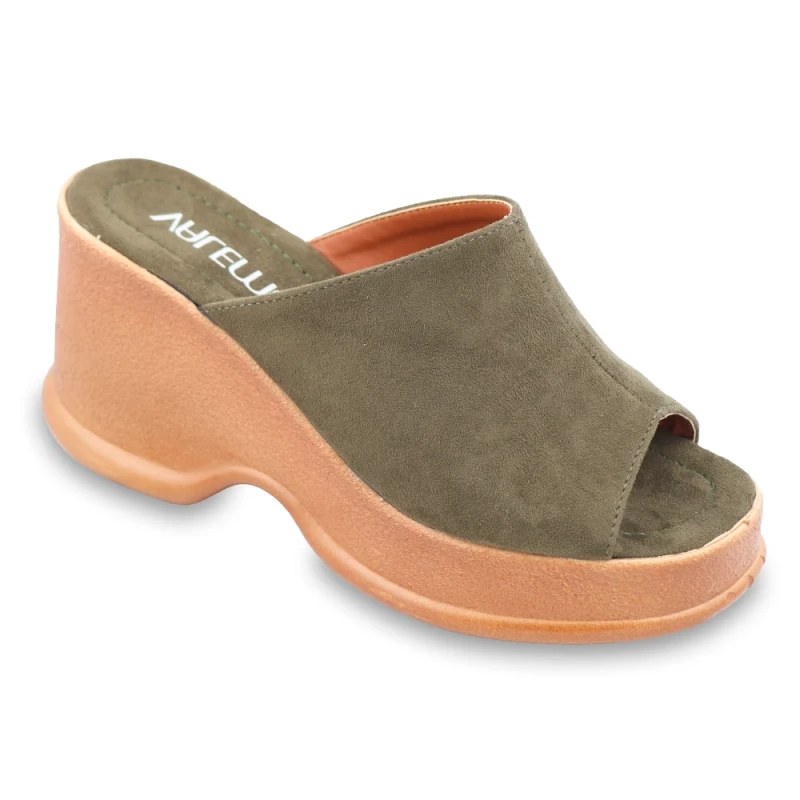 صندل آرام والمو رنگبندی سبز