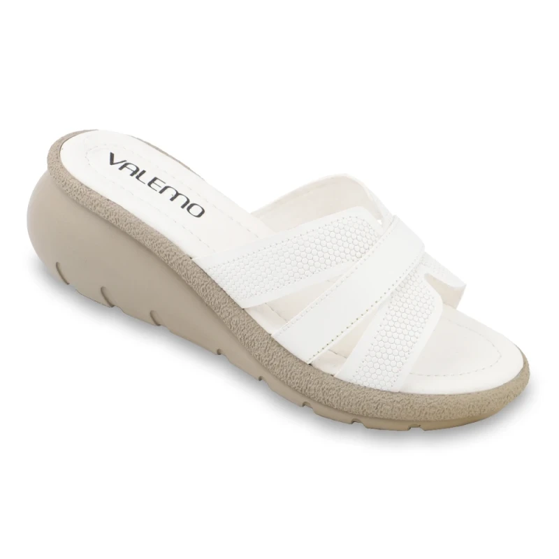 صندل گندم والمو رنگبندی سفید