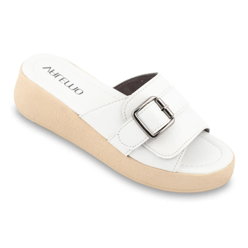 صندل لعیا والمو رنگبندی سفید