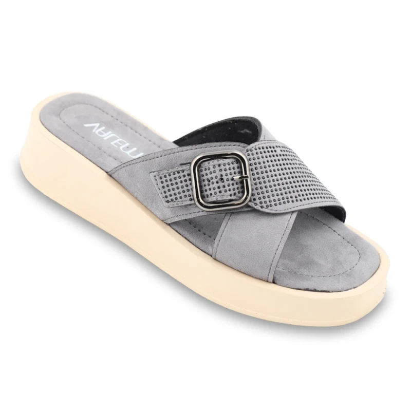 صندل مهری والمو رنگبندی طوسی