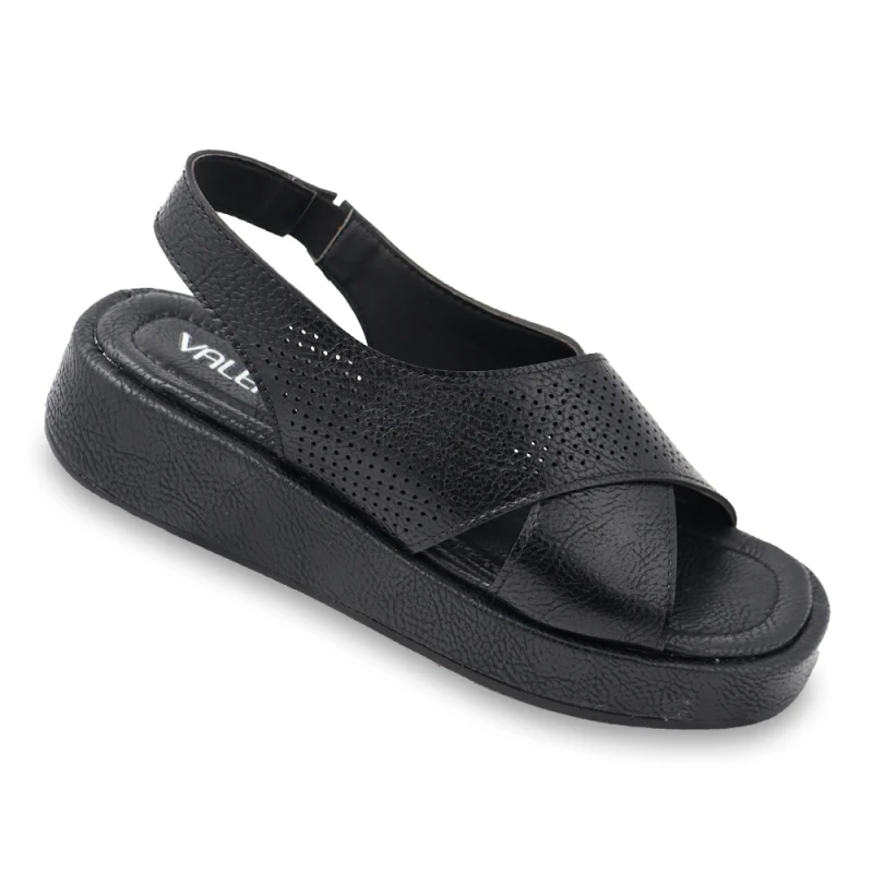 صندل رکابدار مونا والمو رنگبندی مشکی