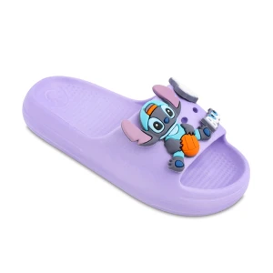 دمپایی اسنیچ زیتون رنگبندی یاسی