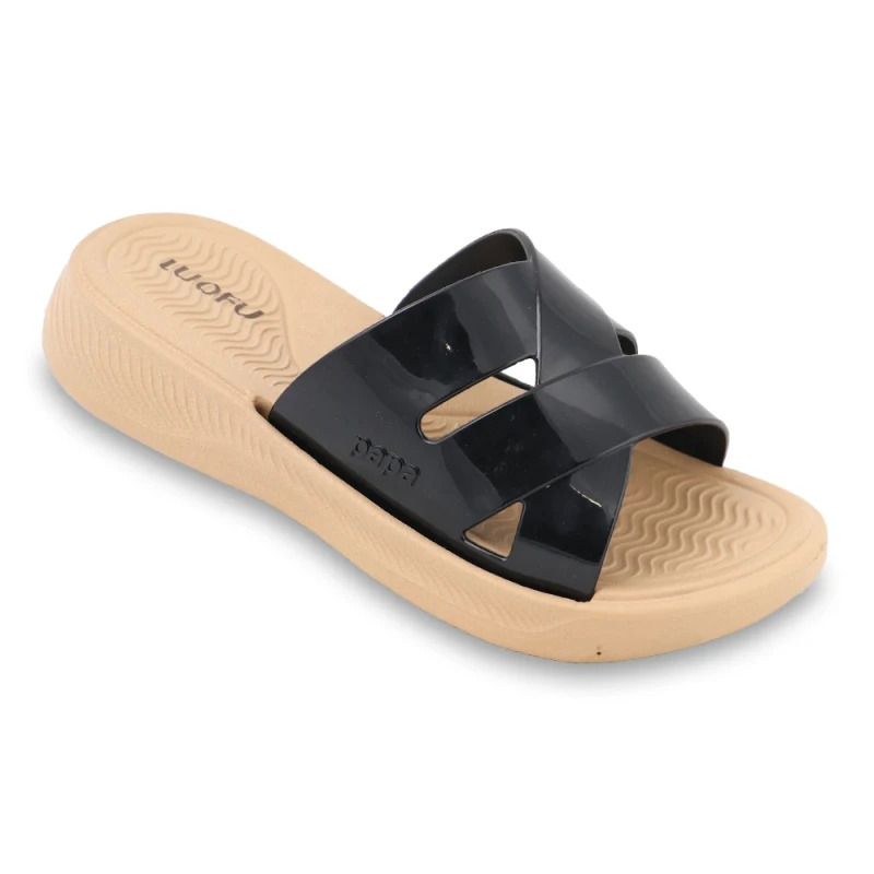 دمپایی لوفو 456 پاپا PVC رنگبندی سفید