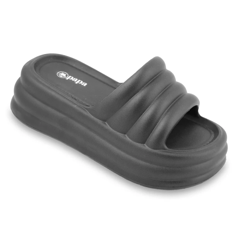 دمپایی ریما 444 پاپا PVC رنگبندی مشکی