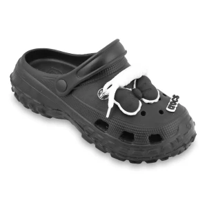 دمپایی کراکس کتایون پاپا PVC رنگبندی مشکی