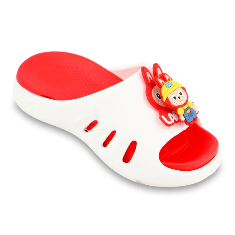 دمپایی ویهان پاپا PVC رنگبندی قرمز