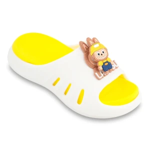 دمپایی ویهان پاپا PVC رنگبندی زرد