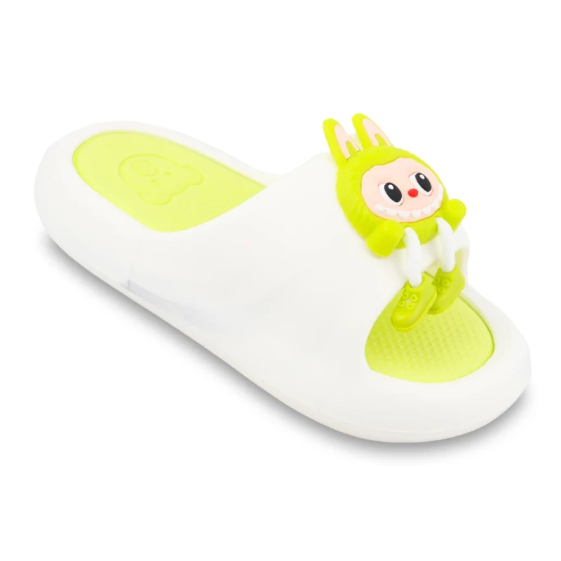 دمپایی آیهان پاپا PVC رنگبندی زرد