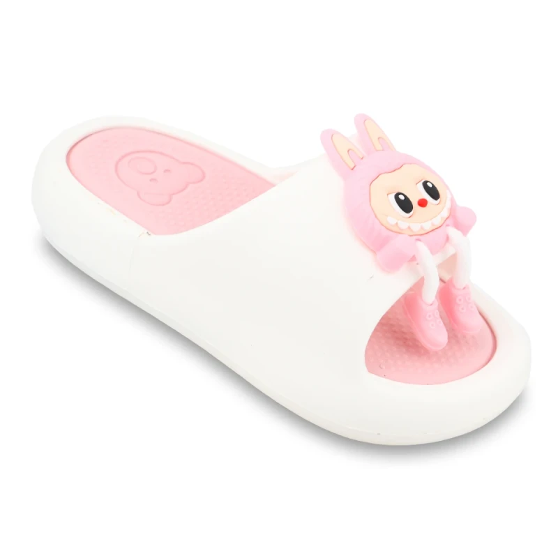 دمپایی آیهان پاپا PVC رنگبندی صورتی