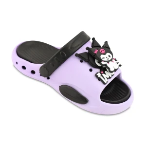 دمپایی دیزنی زیتون رنگبندی یاسی