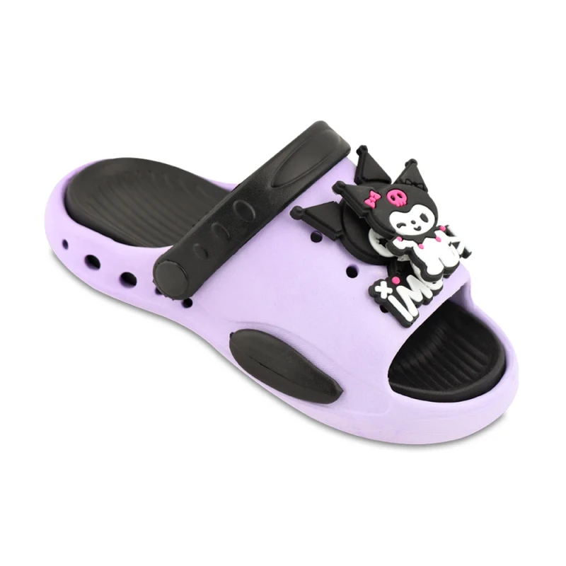 دمپایی دیزنی زیتون رنگبندی یاسی