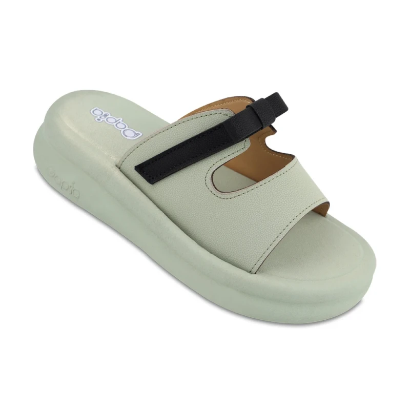 دمپایی بهار پاپیا رنگبندی سبز