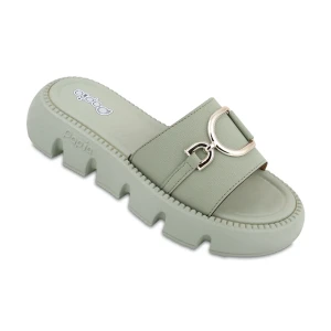 دمپایی دیور پاپیا رنگبندی سبز