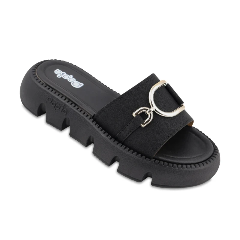 دمپایی دیور پاپیا رنگبندی مشکی