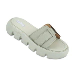 دمپایی هرمس پاپیا رنگبندی سبز