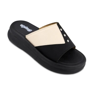 دمپایی سوگل پاپیا رنگبندی مشکی