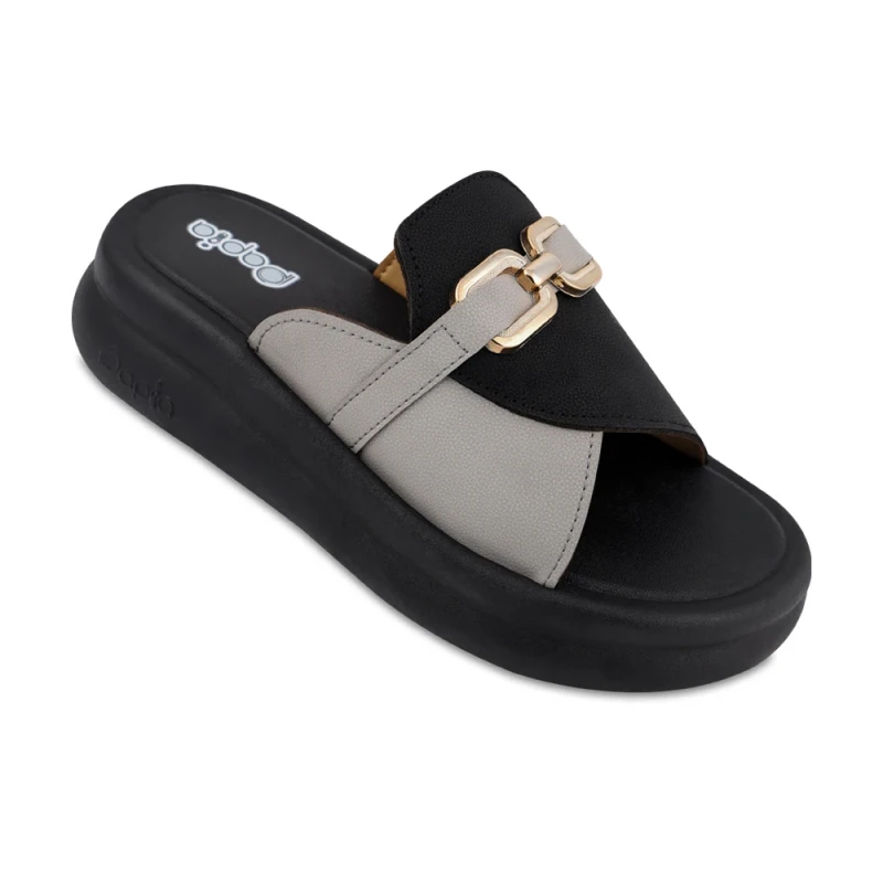 دمپایی تامی پاپیا رنگبندی مشکی