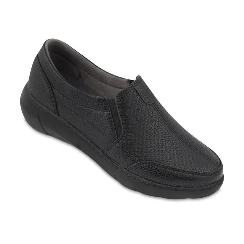 کفش غزل ماه گل رنگبندی مشکی