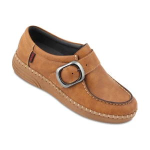 کفش نیلو ماه گل رنگبندی کرم