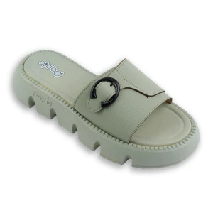 دمپایی ژیوا پاپیا رنگبندی سبز