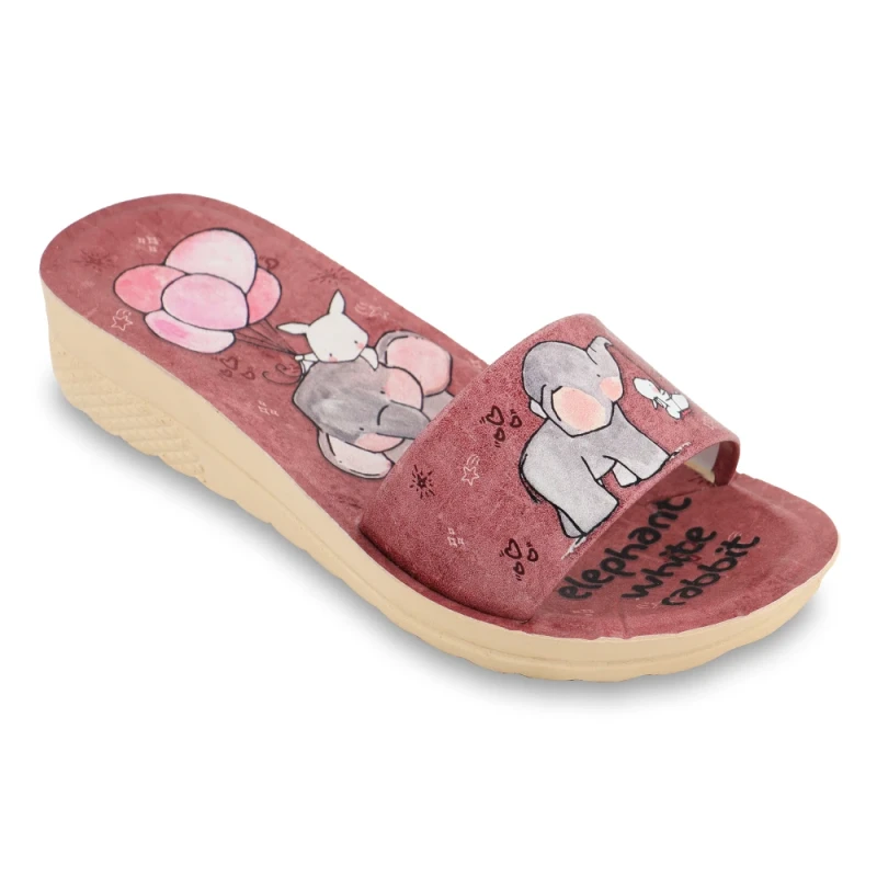 صندل فیلی ساینا رنگبندی قرمز