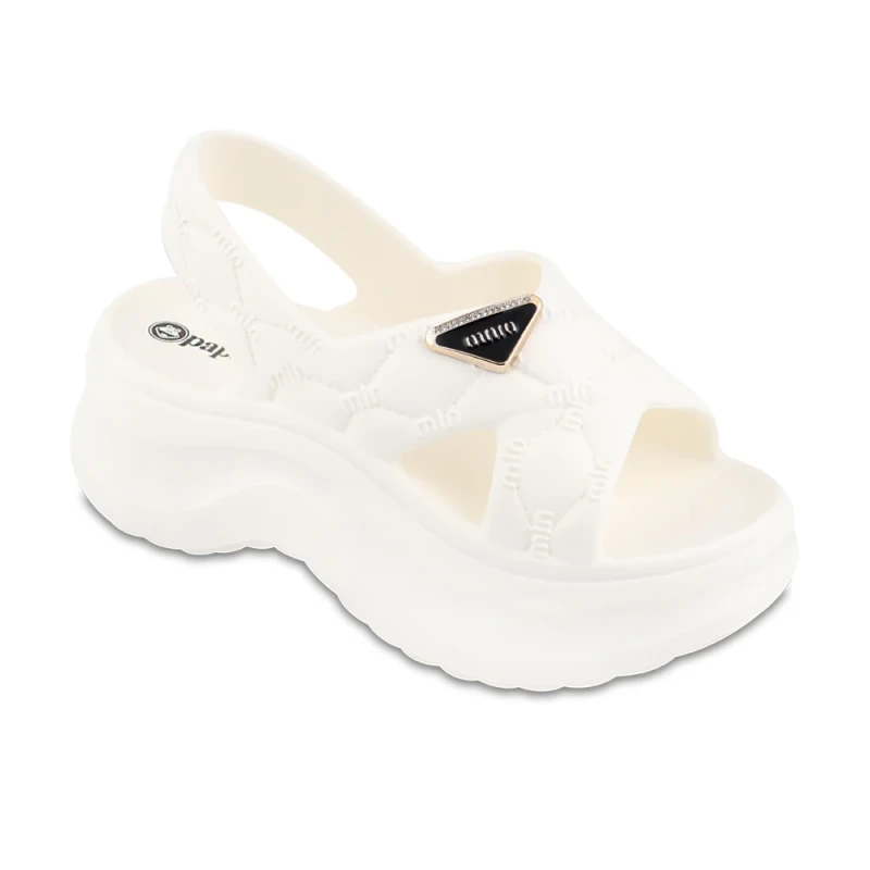 Stilettosy Sandals Dorsa 424 PAPA PVC colors White