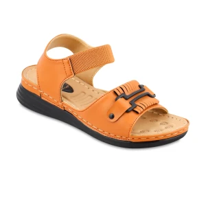 Sandalia con correa 7008 PAPA PU colores miel