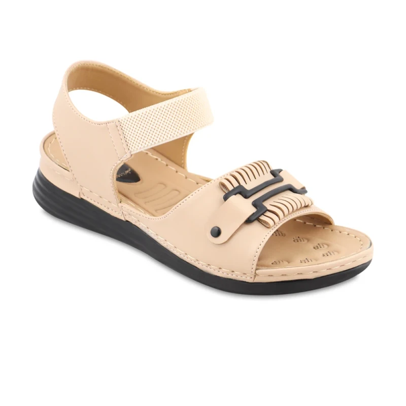 Sandalia con correa 7008 PAPA PU colores gusano