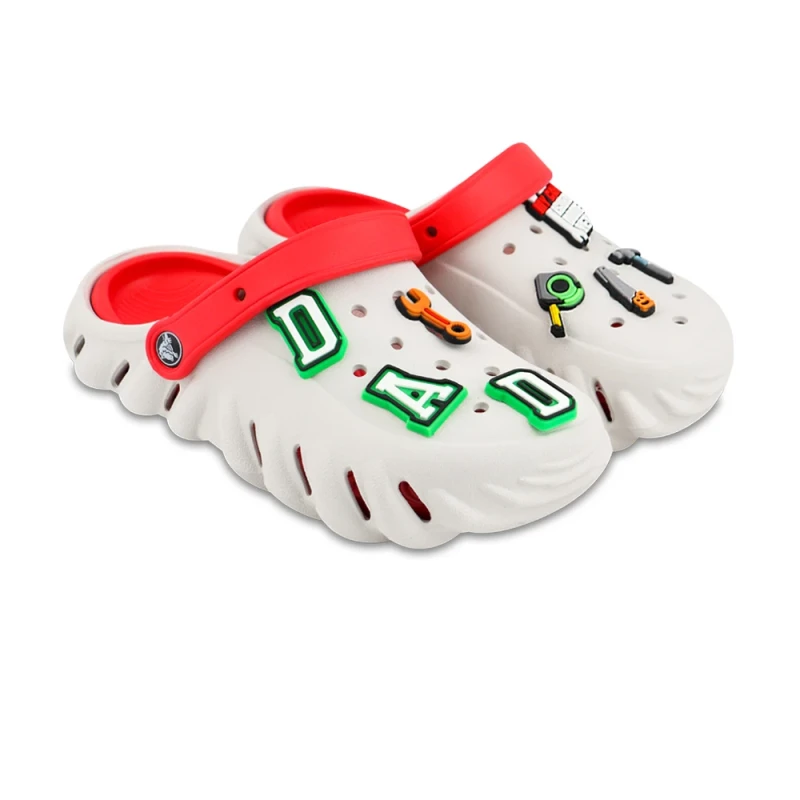 Slipper Crocs Daddy Payon colors Red