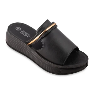 Sandalia Niusha Shima colores negro