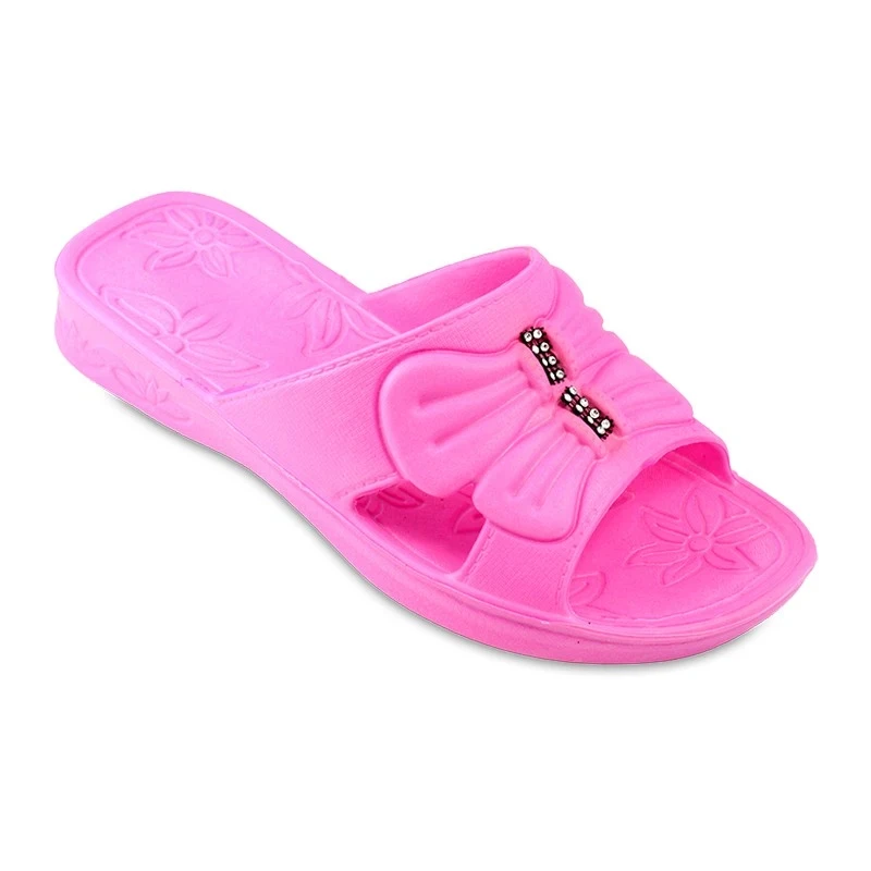 دمپایی پاپیون نگینی لبخند