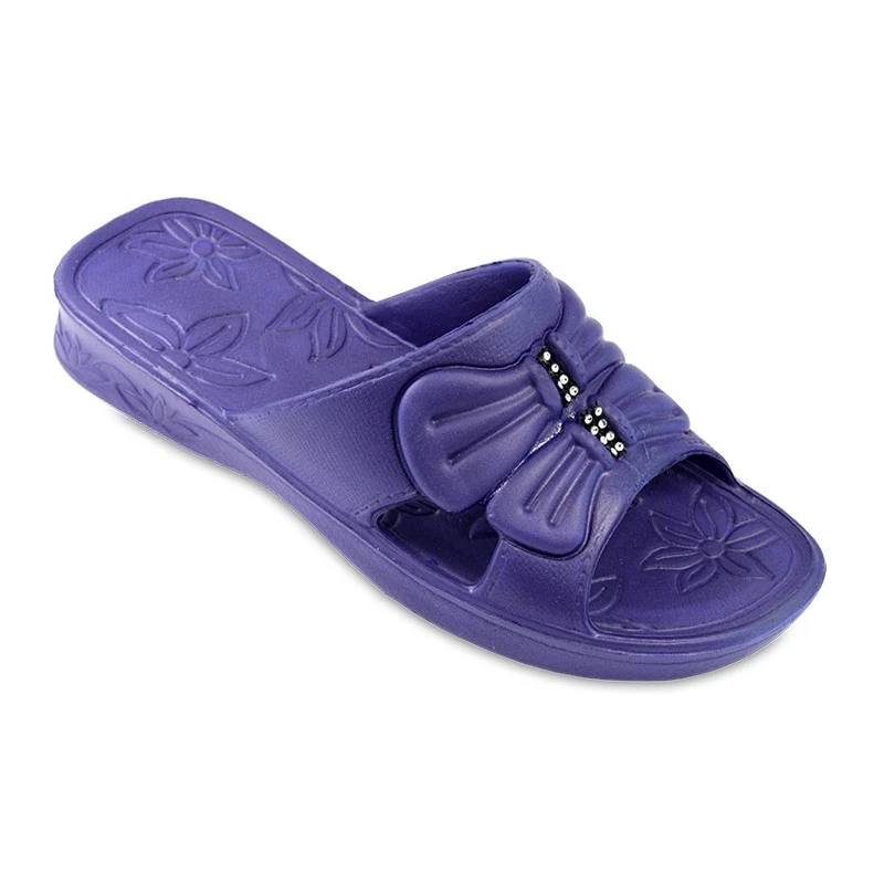 دمپایی پاپیون نگینی لبخند