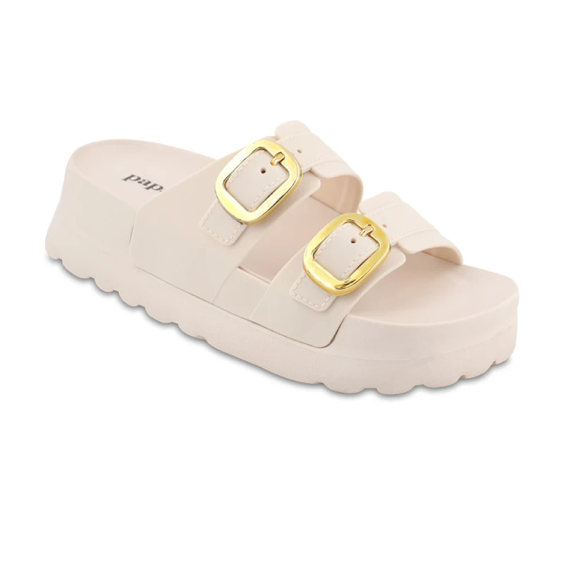 Slipper manisa PAPA PVC colors White