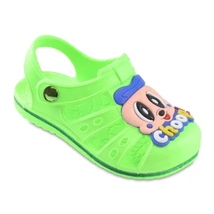 صندل رکابدار تپلی لبخند رنگبندی سبز