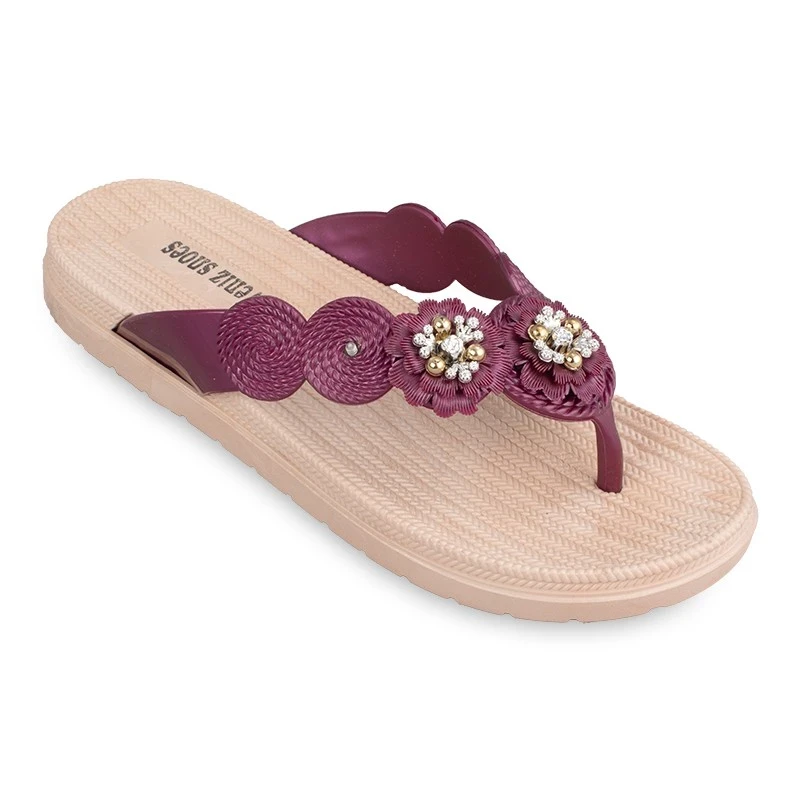 Slipper Fereshte Veniz colors Crimson