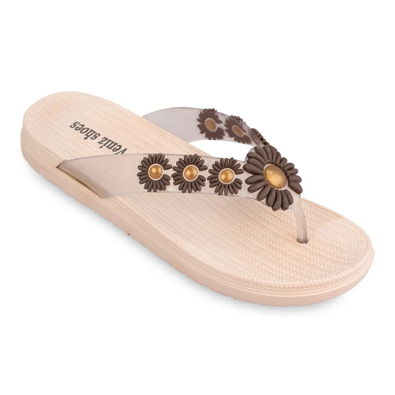 Slipper 30 Gol Angoshti Veniz colors Brown