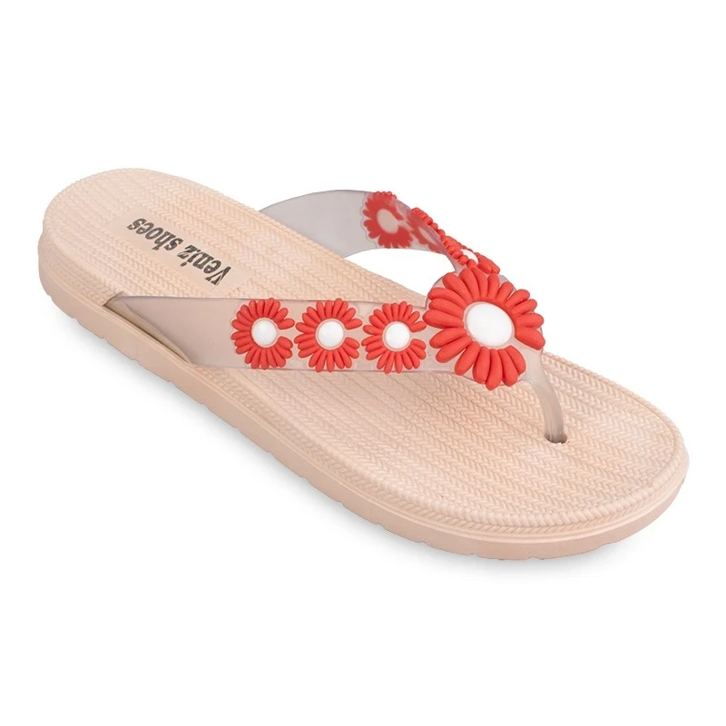 Slipper 30 Gol Angoshti Veniz colors Red