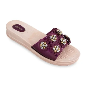 Slipper Golpari Veniz colors Crimson
