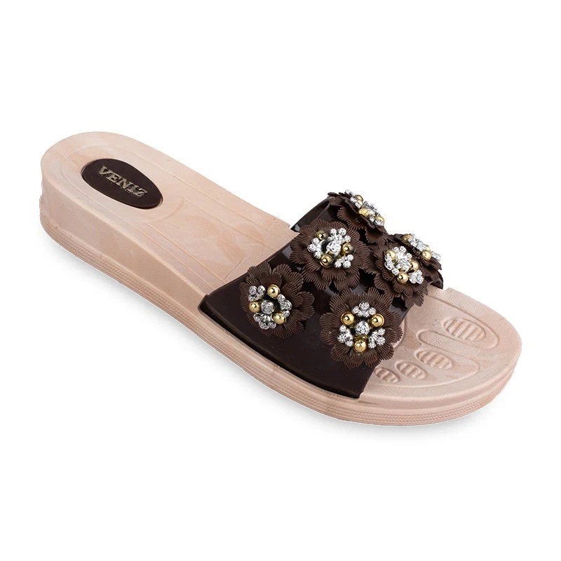 Slipper Golpari Veniz colors Brown