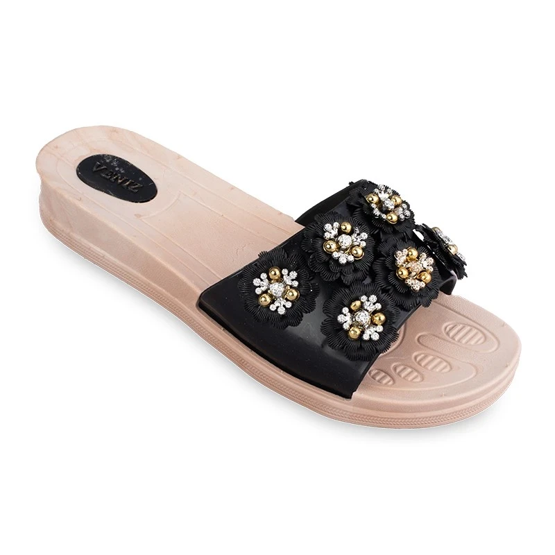Slipper Golpari Veniz colors Black