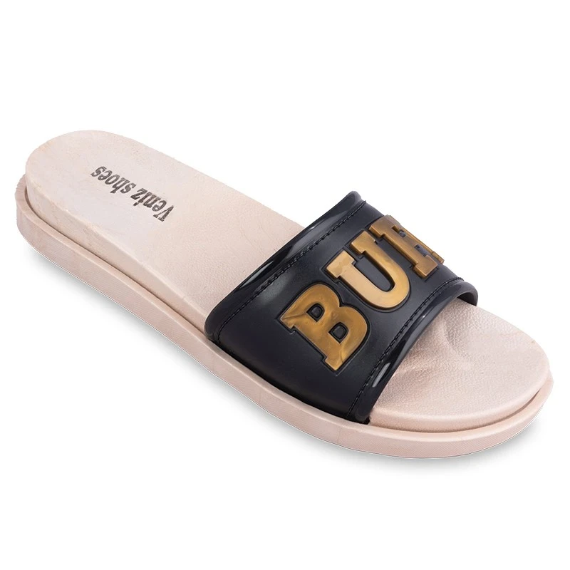 Slipper Bufalo Veniz colors Golden