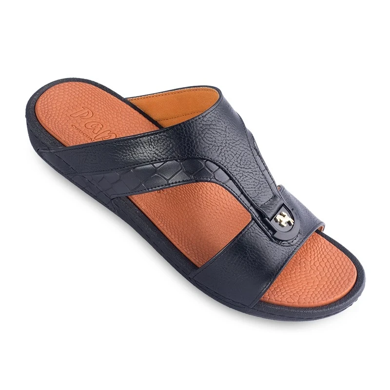 Sandal Almetrash_2 PAPA PU colors Black