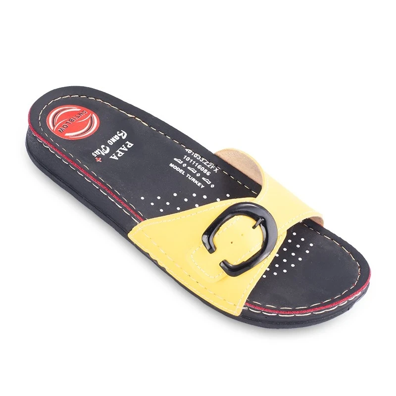 Sandal Banoo plus PAPA PU colors Yellow
