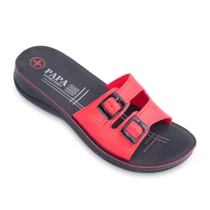 Sandal Malake PAPA PU colors Red